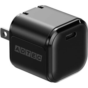 ADTEC APD-V033C-BK Power Delivery�Ή� AC�[�d��/33W/USB Type-C 1�|�[�g/�u���b�N