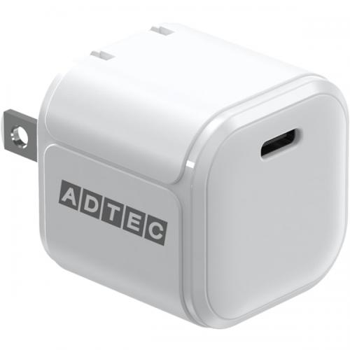 ADTEC APD-V033C-WH Power Delivery対応 AC充電器 33W USB Type-C 1ポート ホワイト