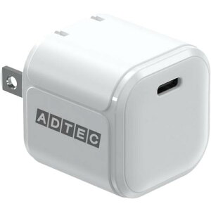 ADTEC APD-V045C-WH Power DeliveryΉ GaN AC[d/45W/USB Type-C 1|[g/zCg