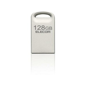 ELECOM MF-SU3A128GSV USB������/USB3.2(Gen1)�Ή�/�����^/128GB/�V���o�[