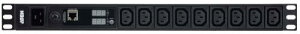 ATEN PE1209B ���b�N�p�d���^�b�v�i1U/200V/20A/IEC�^�C�v 9�|�[�g/�v���@�\�Ή��j