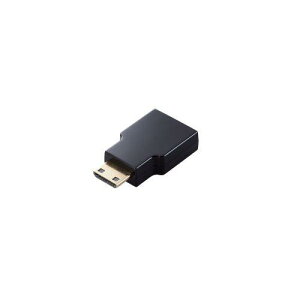 ELECOM AD-HDACS3BK HDMI�ϊ��A�_�v�^�[/AF-CM(mini)/�X�����^�C�v/�u���b�N
