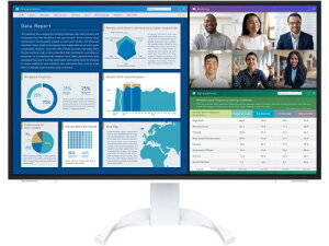 EIZO(エイゾー) EV3240X-WT 液晶ディスプレイ 31.5型/3840×2160/HDMI×2、DisplayPort、USB Type-C/ホワイト/スピーカー:あり