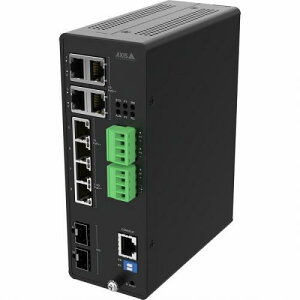�A�N�V�X 02621-001 AXIS D8208-R INDUSTRIAL PoE++ SWITCH
