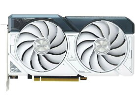 ASUS DUAL-RTX4060TI-O8G-WHITE DUAL GeForce RTX4060Ti搭載/OC対応 デュアルファングラフィックカード White