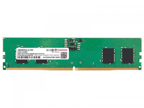 爆安 Transcend JM4800ALG-8G DDR5 4800 U-DIMM 8GB 増設メモリ - www