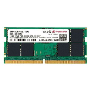 Transcend JM4800ASE-16G 16GB JM DDR5 4800 SO-DIMM 1Rx8 2Gx8 CL40 1.1V