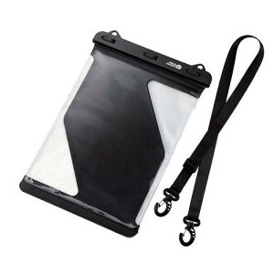 ELECOM TB-WPSR13BK ^ubghP[X/IPX8/{^̉₷TCht[X^Cv/lbNXgbvt/8.9`13inch/ubN