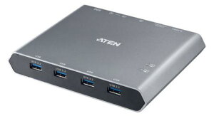 ATEN US3311 4KΉ 2|[g USB-C KVMXCb`iDisplayPort/USB-C/USB3.2 hbLOXe[Vtj