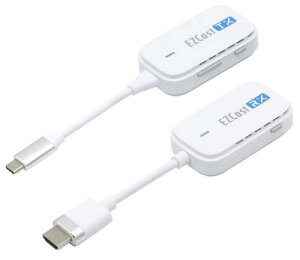 �v�����X�g�� EZCASTPOCKET-C1R1 ���C�����XUSB-C to HDMI