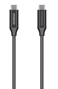 ADTEC APC-V1510CC-4KU3G2-B USB Type-C to C �P�[�u�� (4K�E100W�o�� / 10Gbps / 1.5m) �u���b�N