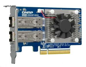 QNAP QXG-25G2SF 2�|�[�g 25GbE SFP28 LAN�J�[�h (QXG-25G2SF-E810�A�P��)
