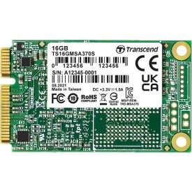 Transcend TS16GMSA370S 内蔵SSD SATA-III 6Gb/s mSATA 16GB