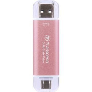 Transcend TS2TESD310P スティック型SSD USB 10Gbps 2TB ピンク