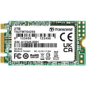 Transcend TS2TMTS425S 内蔵SSD SATA-III 6Gb/s M.2 Type 2242 2TB