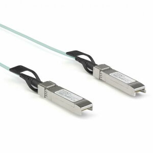 StarTech.com AOCSFP10G5ME SFP+�A�N�e�B�u���P�[�u��5mDellEMC��AOC-SFP-10G-5M�݊�AOC�P�[�u��
