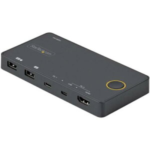 StarTech.com SV221HUC4K 2|[gKVMXCb`/USB-A+HDMIUSB-CXCb`[/4K60HzHDMI2.0VOj^Ή/fXNgbvm[gPCؑ֊/USBoXp[/Thunderbolt3݊
