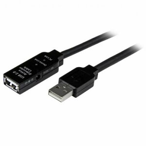 StarTech.com USB2AAEXT20M USB2.0�A�N�e�B�u�����P�[�u��20mType-A(�I�X)-Type-A(���X)USB2.0���s�[�^�P�[�u��