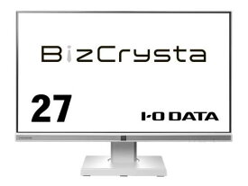 I-O DATA LCD-BCQ271DW-F-AG ワイド液晶ディスプレイ 27型/2560×1440/HDMI、DisplayPort、USB Type-C/ホワイト/スピーカー：あり/あなたのオフィスをより明るく快適に。/「5年保証」/抗菌モデル