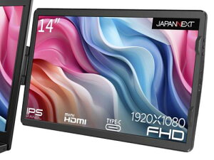 y@llzJAPANNEXT JN-MDO-IPS140FHD tfBXvC 14^/1920×1080/miniHDMI×1AUSB Type-C×1/ubN/Xs[J[F/2Nۏ