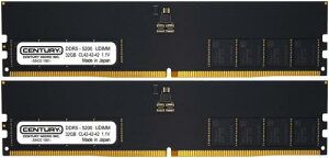 Z`[}CN CB32GX2-D5U5200 fXNgbvp PC5-41600/DDR5-5200 288pin Unbuffered_Non-ECC_DIMM 2Rank 1.1v 64GB kiti32GB×2j {