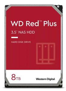 WesternDigital 0718037-899817 WD Red Plus HDD 3.5C` 8TB SATA6Gb/s 3Nۏ WD80EFPX