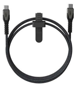 vXg UAG-CBL-CC-BK/GY UAG KEVLAR CORE USB-C TO C POWER CABLE iubN/OCj