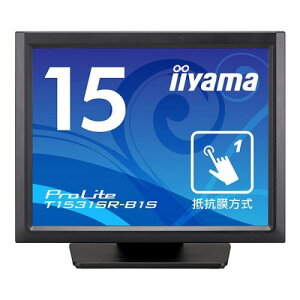 iiyama T1531SR-B1S ^b`pltfBXvC 15^ / 1024x768 / D-subAHDMIADisplayPort / ubN / Xs[J[F / XGA / VA / hohH / R