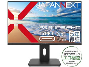 y@llzJAPANNEXT JN-D2381C-BK tfBXvC 23.8^/1920×1080/HDMI×1ADP×1AUSB Type-C×1/ubN/Xs[J[L/~X^h/65Wd/5Nۏ/GR