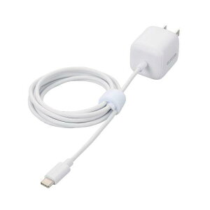 ELECOM MPA-ACCP7420WH AC[d/X}zE^ubgp/USB Power Delivery/20W/USB-CP[u/1.5m/zCg