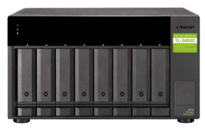 QNAP TLD800CN228 TL-D800C �j�A���C�� 176TB (22TB x 8)