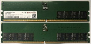 Transcend TS5600ALE-32G PC5-44800iDDR5-5600j U-DIMM 32GB 2Rx8 2Gx8 CL46 1.1V