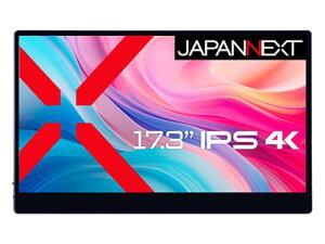 �y�@�l�l������zJAPANNEXT JN-MD-IPS173UHDR-T �t���f�B�X�v���C 17.3�^/3840×2160/HDMI×1�AUSB-C×2/�u���b�N/�X�s�[�J�[�L/2�N�ۏ�