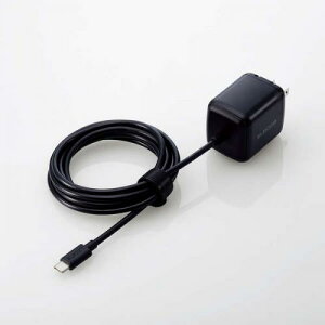ELECOM ACDC-PD8345BK m[gPCpACA_v^[/USB[d/USB PD/45W/USB-CP[u/2.0m/XCOvO/ubN