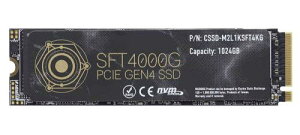 CFD̔ 4988755-067188 CFD SFT4000G V[Y M.2 2280 NVMeڑ ɔq[gVNt SSD 1TB 3Nۏ CSSD-M2L1KSFT4KG