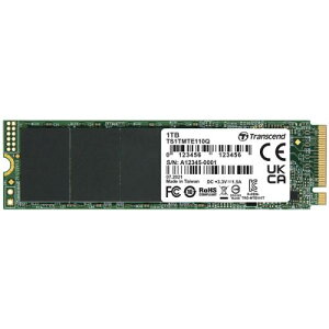 Transcend TS1TMTE110Q 1TB M.2 2280PCIe Gen3x4 NVMe DRAM-less