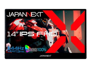 �y�@�l�l������zJAPANNEXT JN-MD-14i144F �Q�[�~���O�t���f�B�X�v���C 14�^/1920×1080/miniHDMI×1�AUSB-C×2/�u���b�N/�X�s�[�J�[�L/2�N�ۏ�