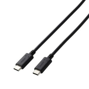 ELECOM GM-CC20BK USB2.0�P�[�u��/PS5�Ή�/C-C�^�C�v/�m�[�}��/2.0m/�u���b�N