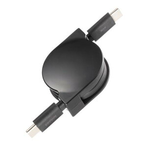 �T�����T�v���C KU-CCP60M08BK USB2.0 Type-C �����P�[�u�� PD60W �u���b�N