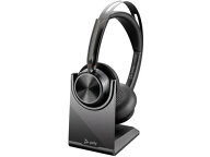 日本HP 9T9J5AA#AC3 Poly Voyager Focus 2 USB-Cドングル付 +USB-A 変換アダプタ付 充電スタンド付 両耳 …