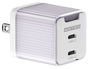 ADTEC APD-V045C2-PU PDΉ AC[d/GaN/45W/USB Type-C 2|[g/p[v