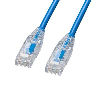 �T�����T�v���C KB-SL6AYS-05BL �J�e�S��6A LAN�P�[�u���i�X�����A���炩�A�c���܂�h�~�R�l�N�^�A5m�E�u���[�j