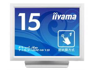 iiyama T1531SR-W1S ^b`pltfBXvC 15^ / 1024x768 / D-subAHDMIADisplayPort / zCg / Xs[J[F / XGA / VA / hohH / R
