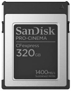 SanDisk SDCFEC-320G-JN4NN SanDisk PRO-CINEMA CFexpress Type-BJ[h 320GB