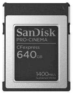 SanDisk SDCFEC-640G-JN4NN SanDisk PRO-CINEMA CFexpress Type-BJ[h 640GB