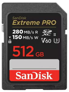 SanDisk SDSDXEP-512G-JNJIP SanDisk Extreme PRO UHS-II V60 512GB