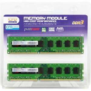 CFD̔ 4988755-012690 fXNgbvp PC3-12800 CL11 8GB×2g DDR3 W3U1600PS-8G