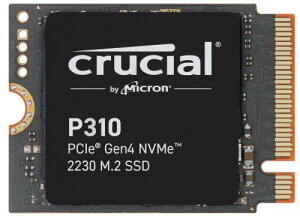 Crucial 0649528-942883 Crucial P310V[Y 1TB 3D NAND NVMe M.2 2230 SSD ő7100MB/b CT1000P310SSD2-JP