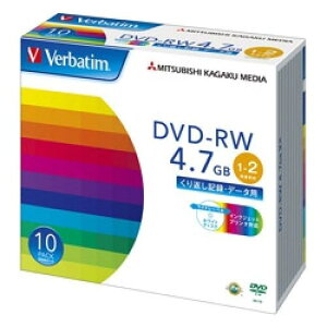 Verbatim DHW47NP10V1 DVD-RW 4.7GB PCf[^p 2{Ή 10XP[X Ch\