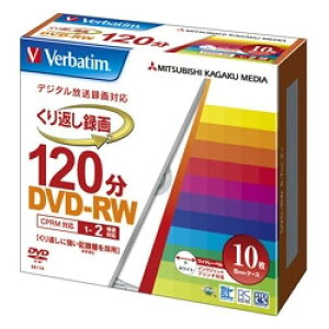 Verbatim VHW12NP10V1 DVD-RW(CPRM) ^p 120 1-2{ 5mmP[X10pbN ChΉ